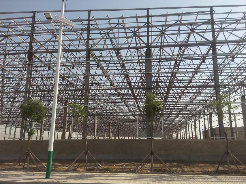 武安汽车工业厂房网架